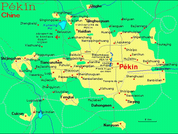 Carte de Pékin