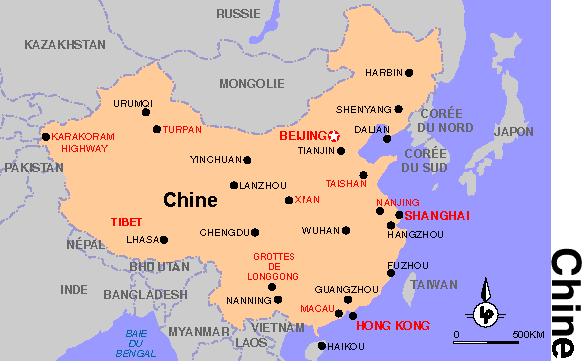 carte du monde macao